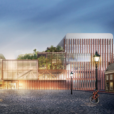 The new Theater aan de Parade, designed by NOAHH